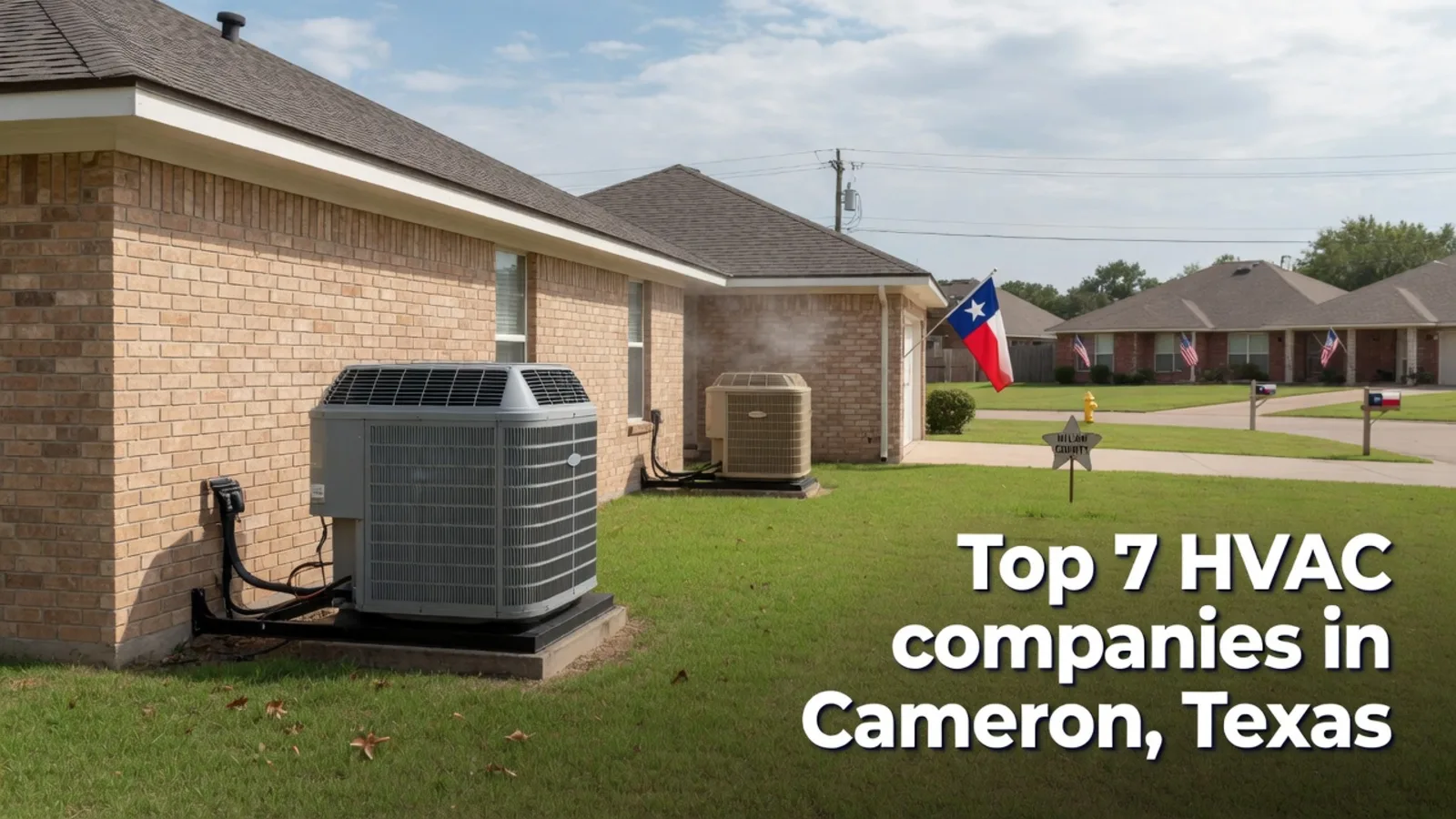 HVAC service in Cameron, Texas