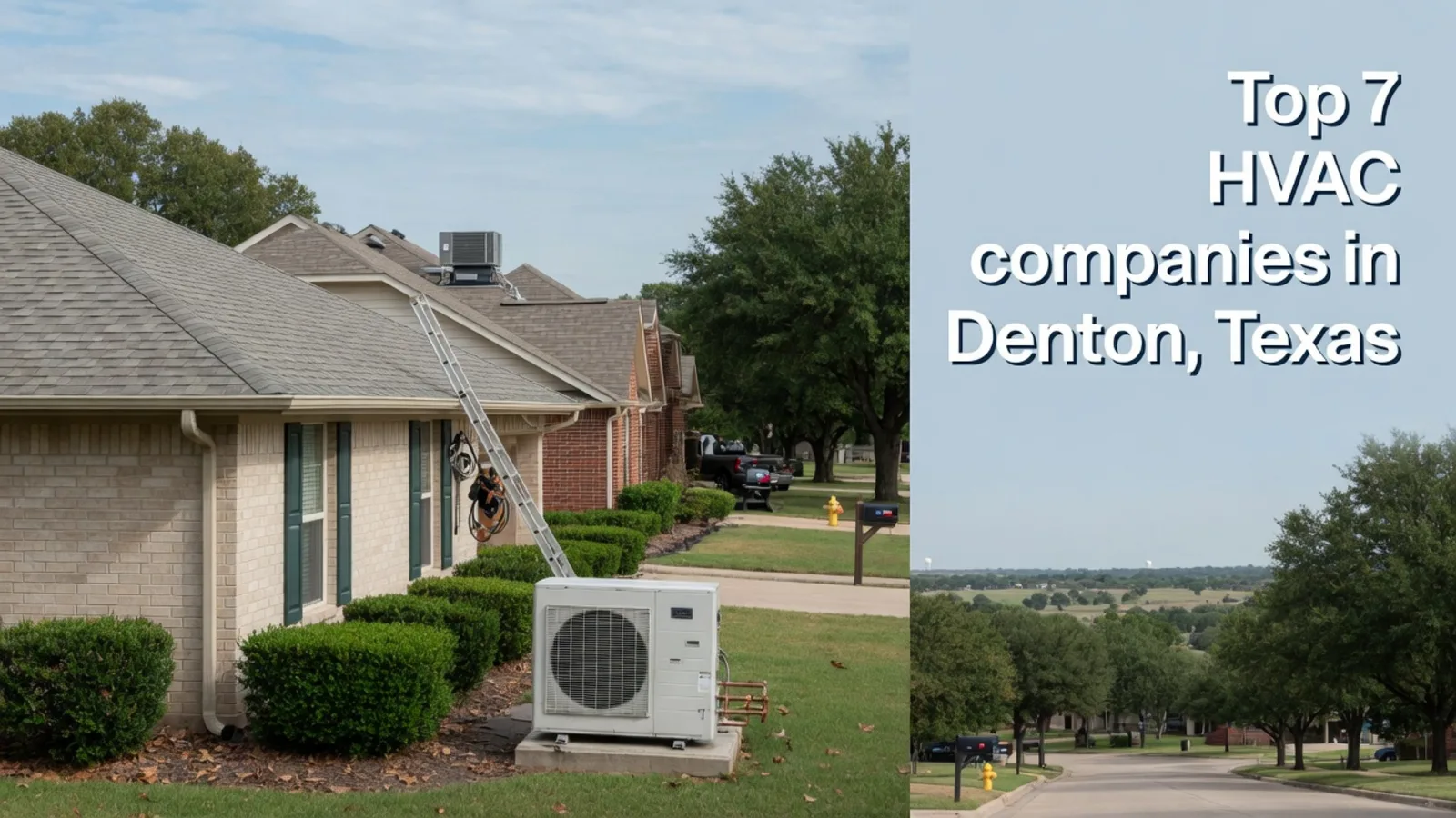 HVAC service in Denton, Texas