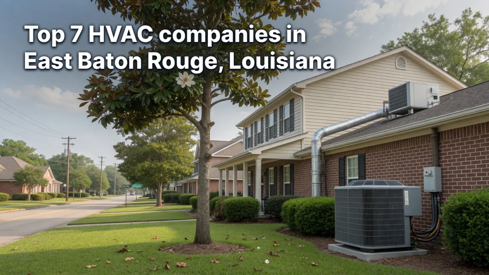 HVAC service in East Baton Rouge, Louisiana