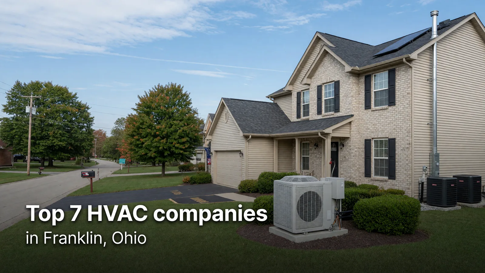 HVAC service in Franklin, Ohio