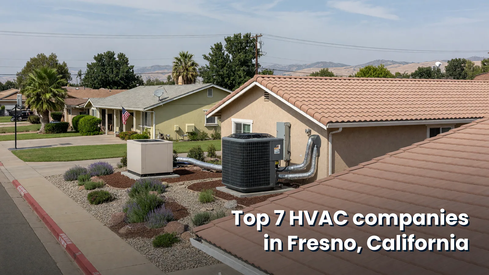 HVAC service in Fresno, California