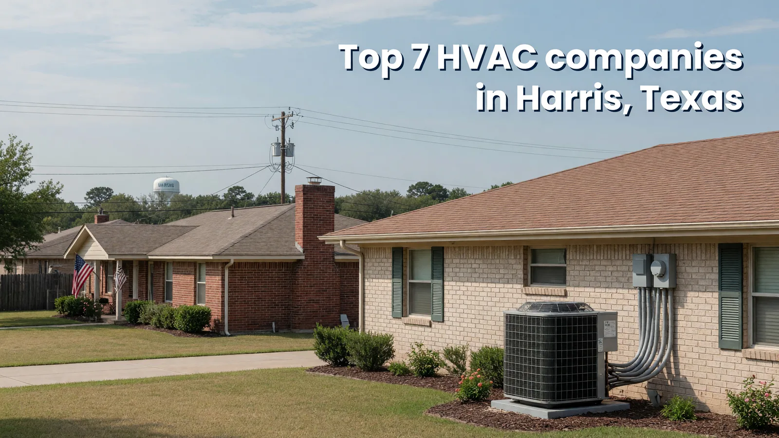 HVAC service in Harris, Texas