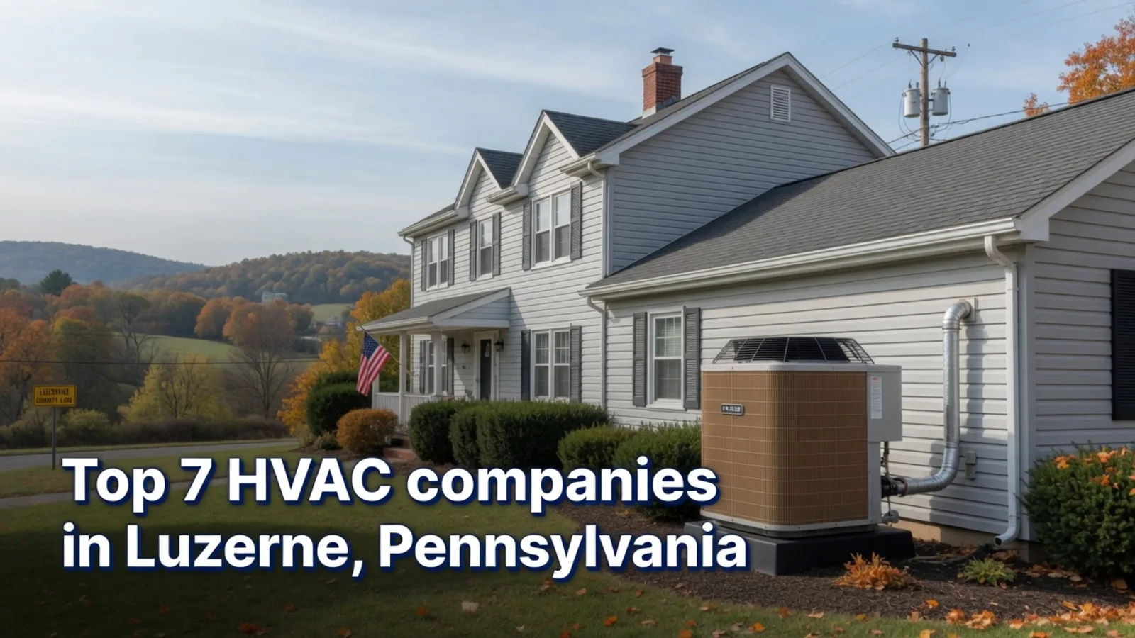 HVAC service in Luzerne, Pennsylvania
