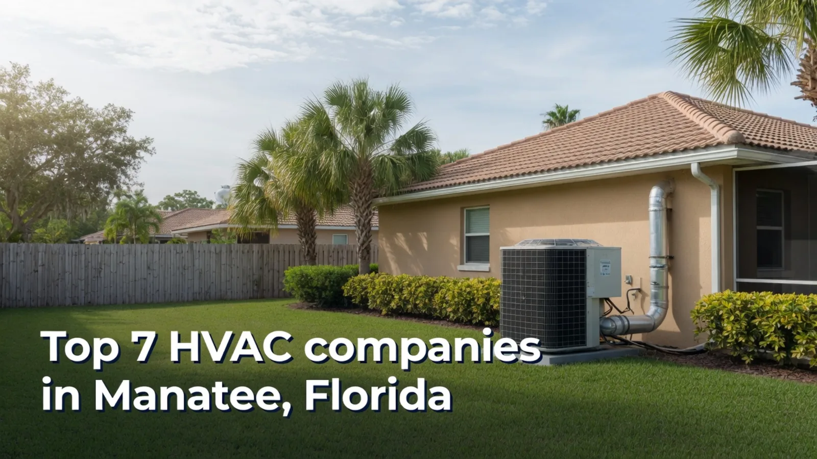 HVAC service in Manatee, Florida
