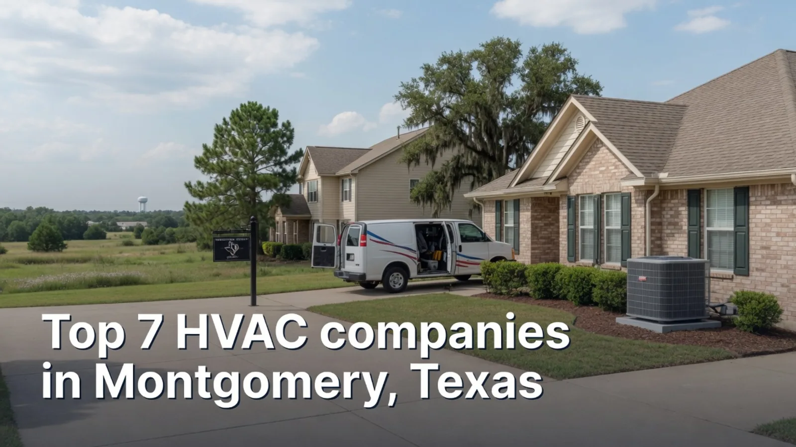 HVAC service in Montgomery, Texas