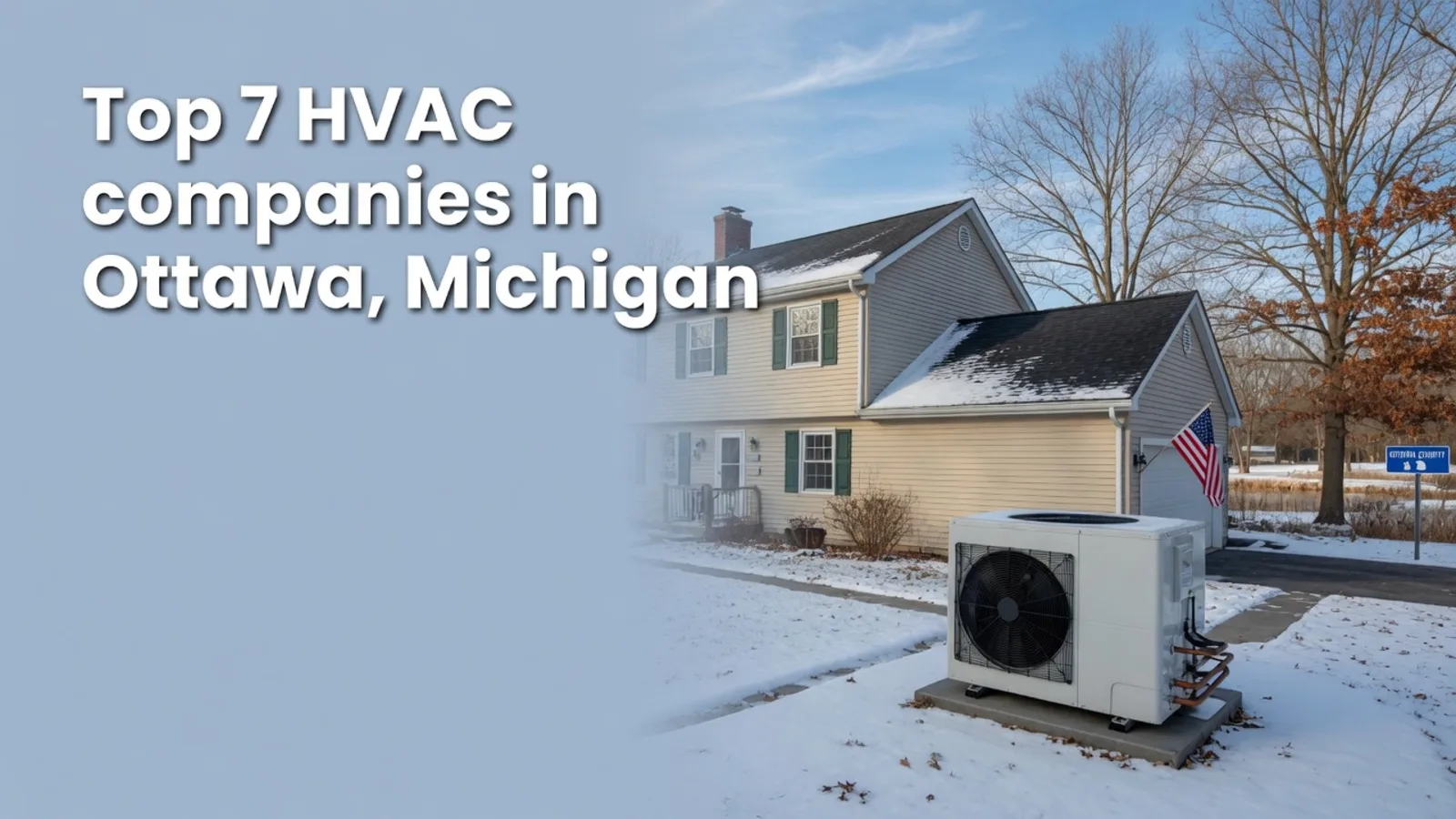 HVAC service in Ottawa, Michigan
