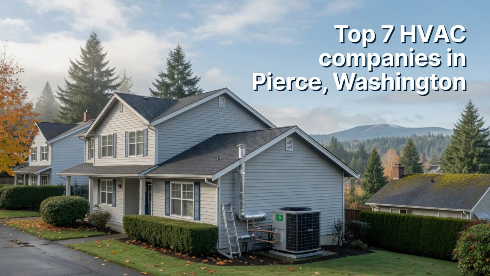 HVAC service in Pierce, Washington