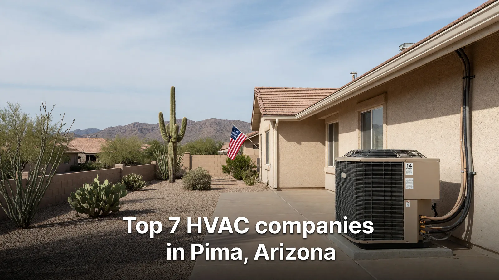 HVAC service in Pima, Arizona