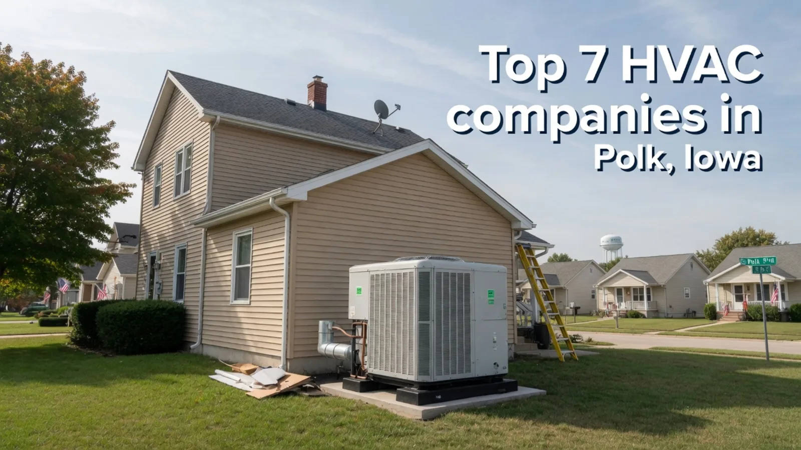 HVAC service in Polk, Iowa