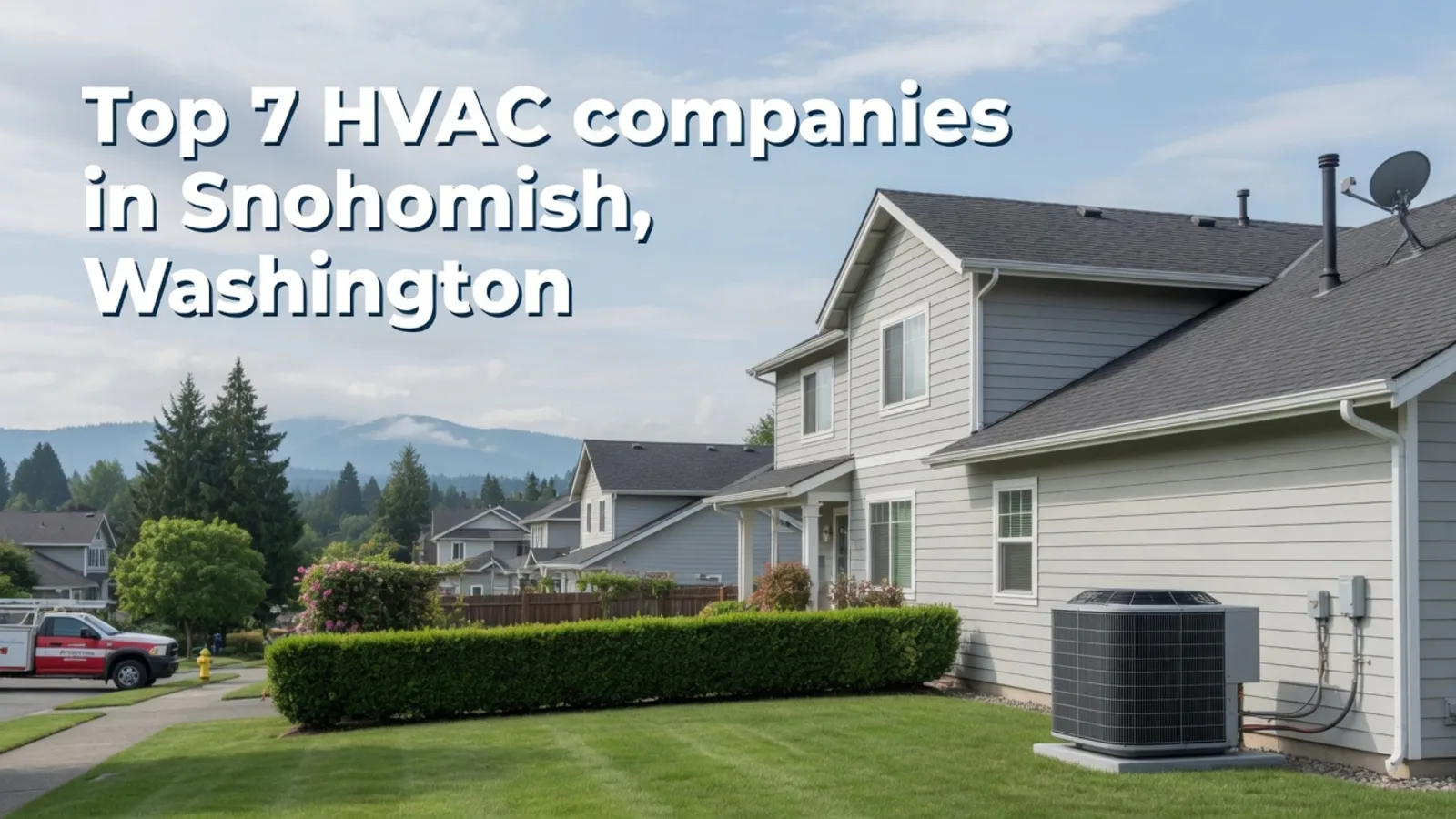 HVAC service in Snohomish, Washington