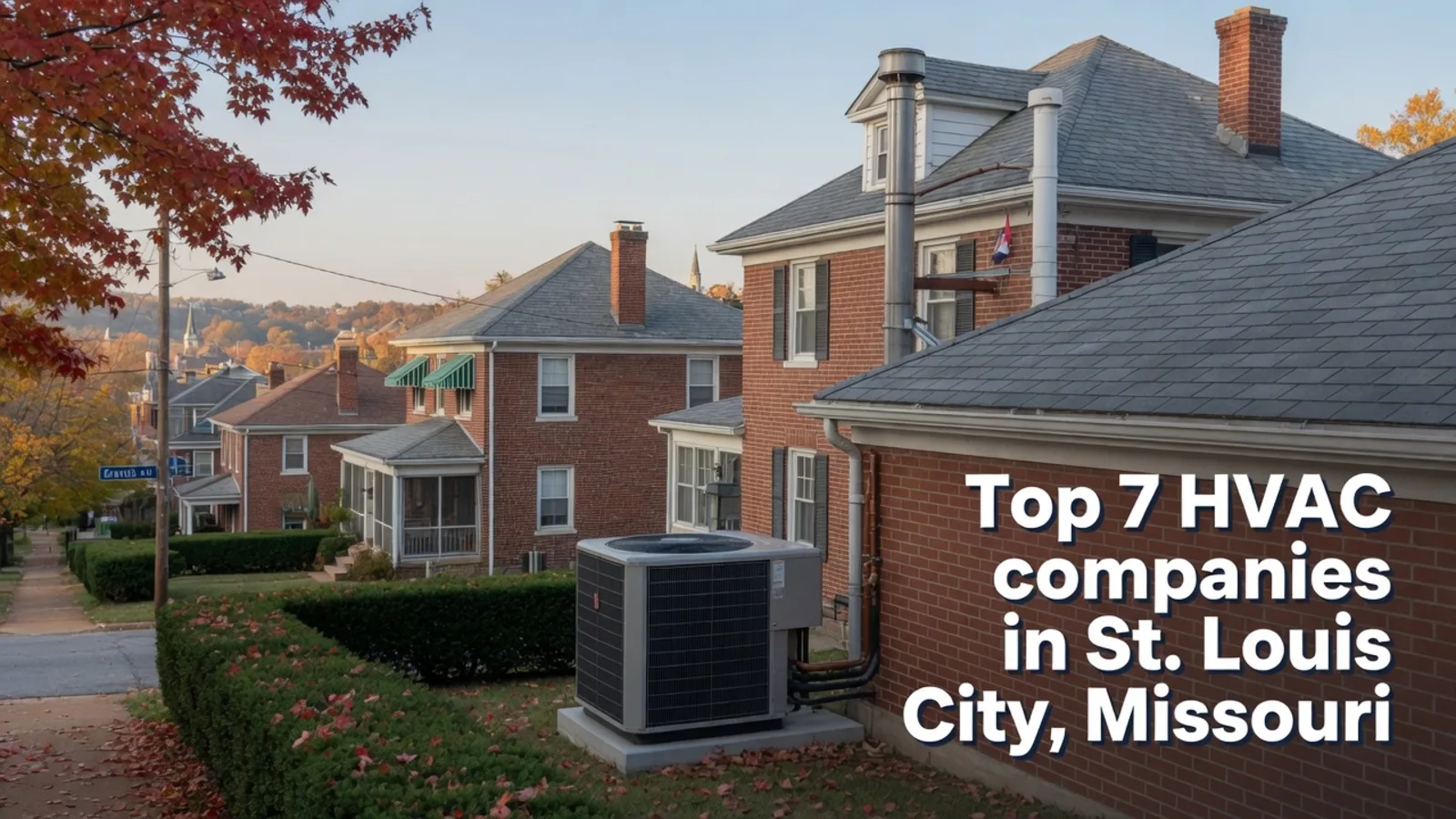HVAC service in St. Louis City, Missouri