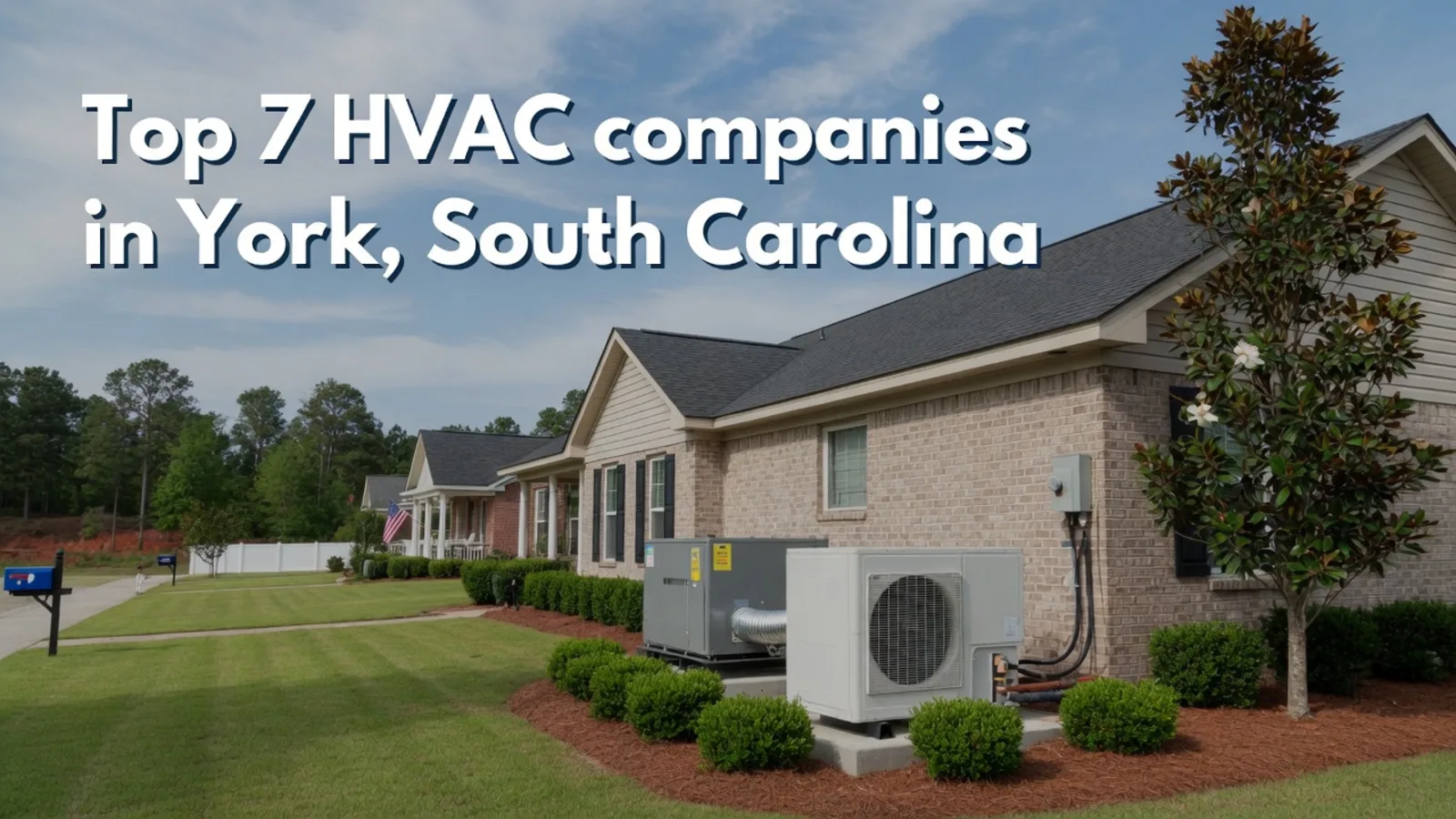 HVAC service in York, South Carolina